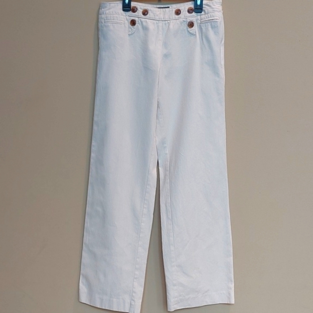 GEORGE ME by Mark Eisen Cream Pants